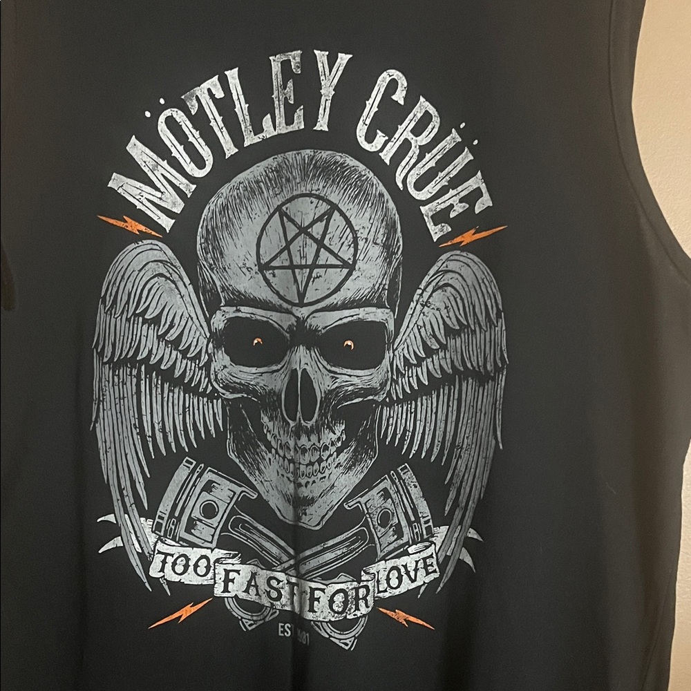😄Motley crue tank top Tshirt